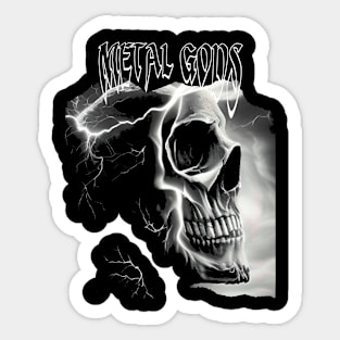 Death Metal Sticker